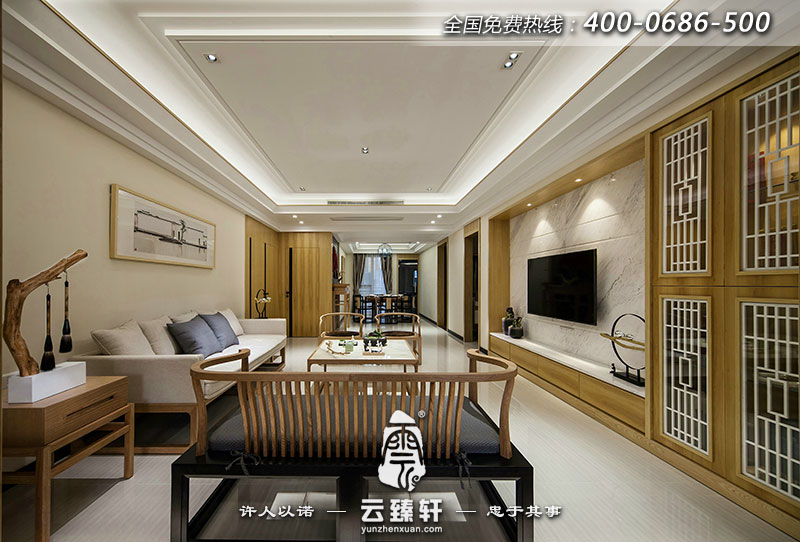 新中式會所設(shè)計效果圖