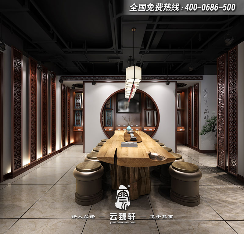 茶室設(shè)計效果圖