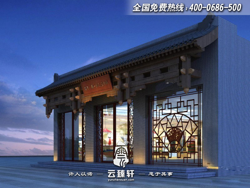 中式大門(mén)廳壁掛裝飾